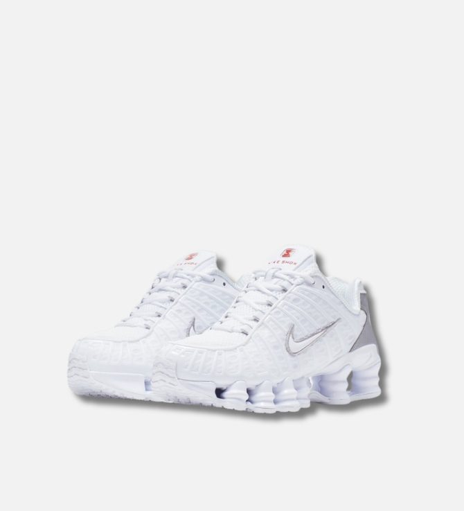 Обувки Nike Shox TL White/Metallic Silver