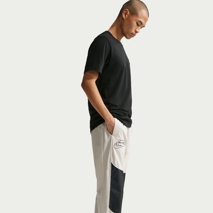 Мъжки панталон Nike Air Hybrid Utility Trousers Light Bone/Black - Image 2
