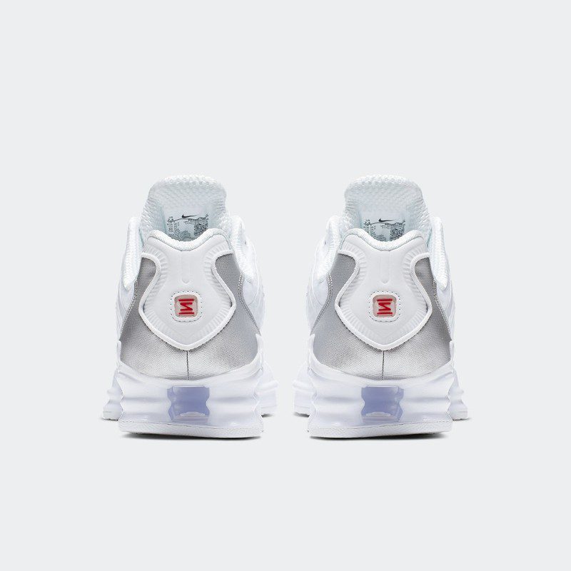 Обувки Nike Shox TL White/Metallic Silver - Image 5