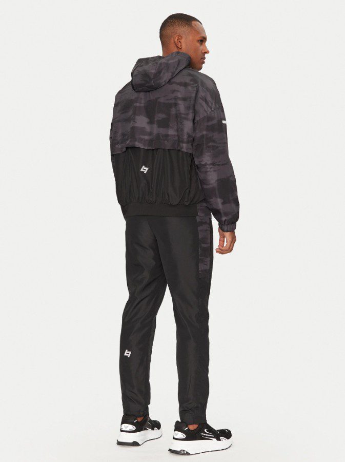 Мъжки екип EA7 Emporio Armani Black/Grey - Image 2