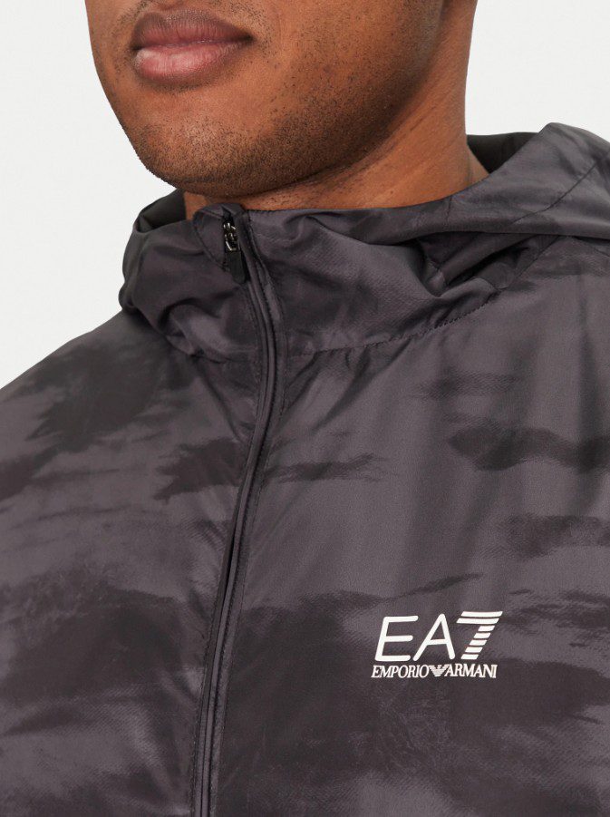Мъжки екип EA7 Emporio Armani Black/Grey - Image 5