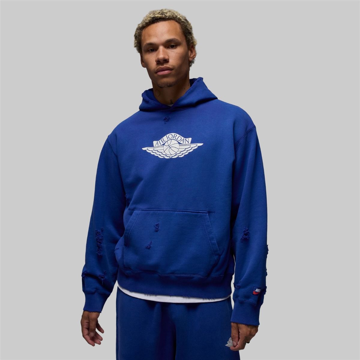 Суитшърт Jordan Rare Air Fleece Pullover Hoodie Deep Royal