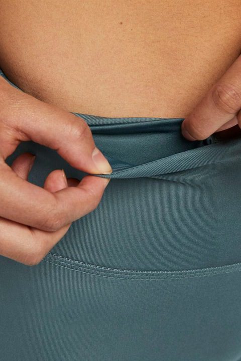 Клин Nike Epic Fast Mid-Rise Pocket Running Leggings Teal - Image 5