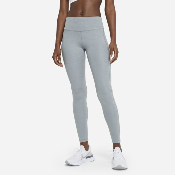 Клин Nike Epic Fast Mid-Rise Pocket Running Leggings Smoke Grey