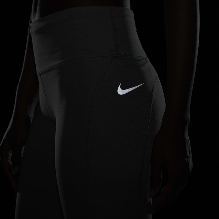 Клин Nike Epic Fast Mid-Rise Pocket Running Leggings Smoke Grey - Image 9