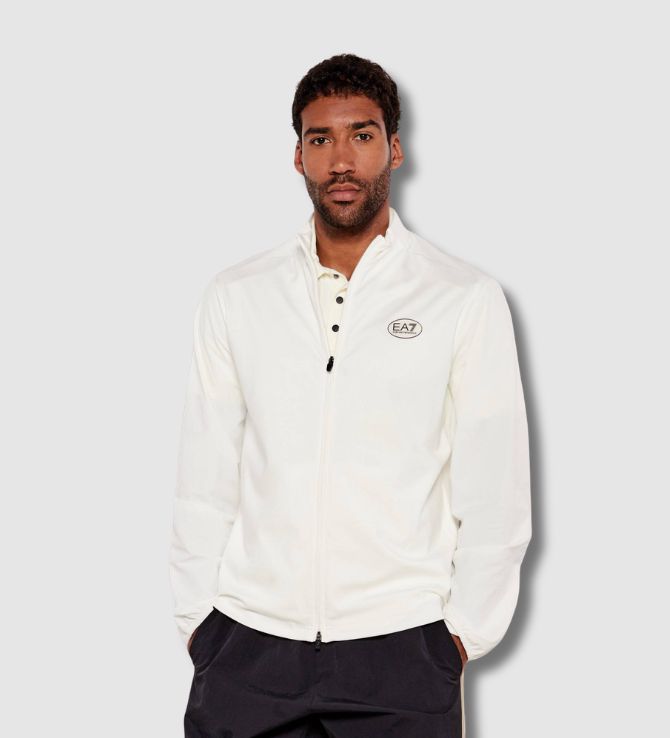 Горнище EA7 Emporio Armani Ventus7 Light Jacket White